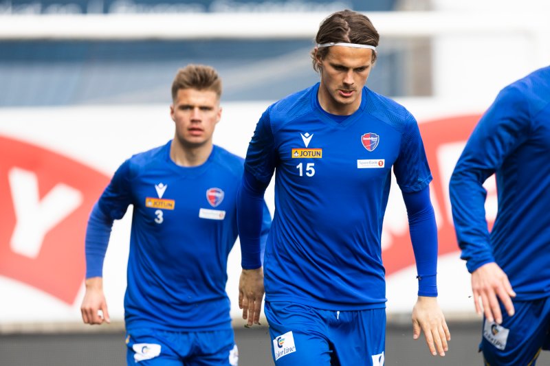 Sandefjords Jesper Taaje før eliteseriekampen i fotball mellom Sandefjord og Tromsø på Release arena.Foto: Trond R. Teigen / NTB